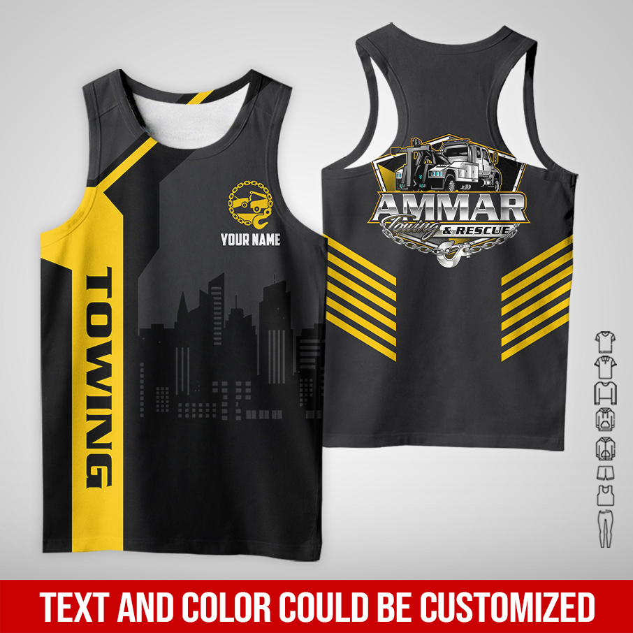 6080708-personalized-name-tow-truck-3d-all-over-printed-clothes-am932-26.jpg Custom Tow truck 3D Hoodie - photo 26