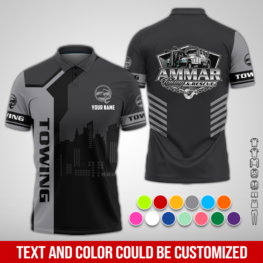 6080708-personalized-name-tow-truck-3d-all-over-printed-clothes-am932-29.jpg Custom Tow truck 3D Hoodie - photo 29