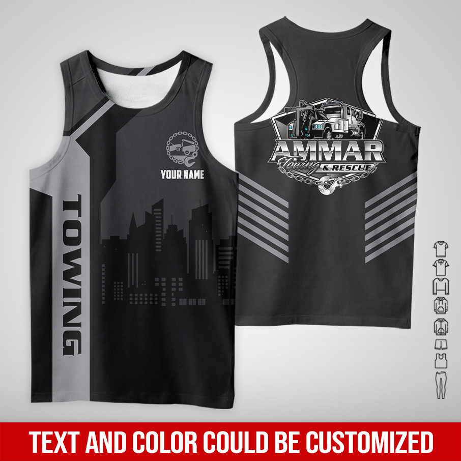 6080708-personalized-name-tow-truck-3d-all-over-printed-clothes-am932-35.jpg Custom Tow truck 3D Hoodie - photo 35