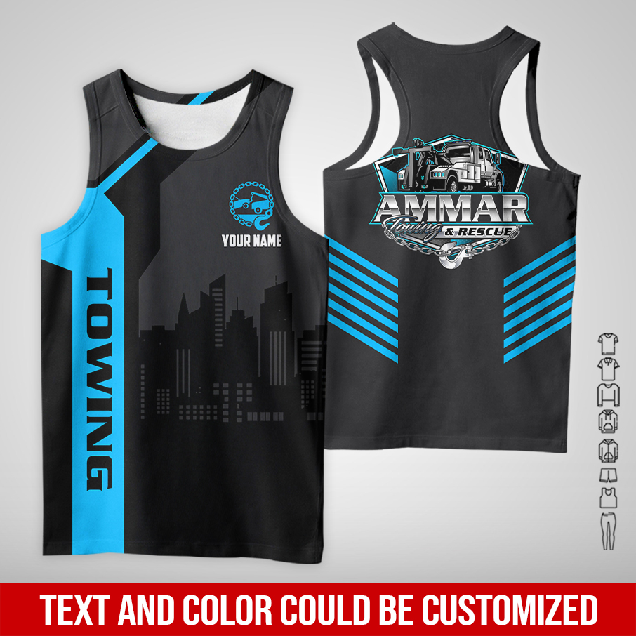 6080708-personalized-name-tow-truck-3d-all-over-printed-clothes-am932-44.jpg Custom Tow truck 3D Hoodie - photo 44