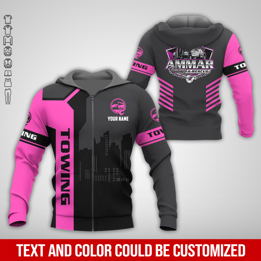 6080708-personalized-name-tow-truck-3d-all-over-printed-clothes-am932-60.jpg Custom Tow truck 3D Hoodie - photo 60