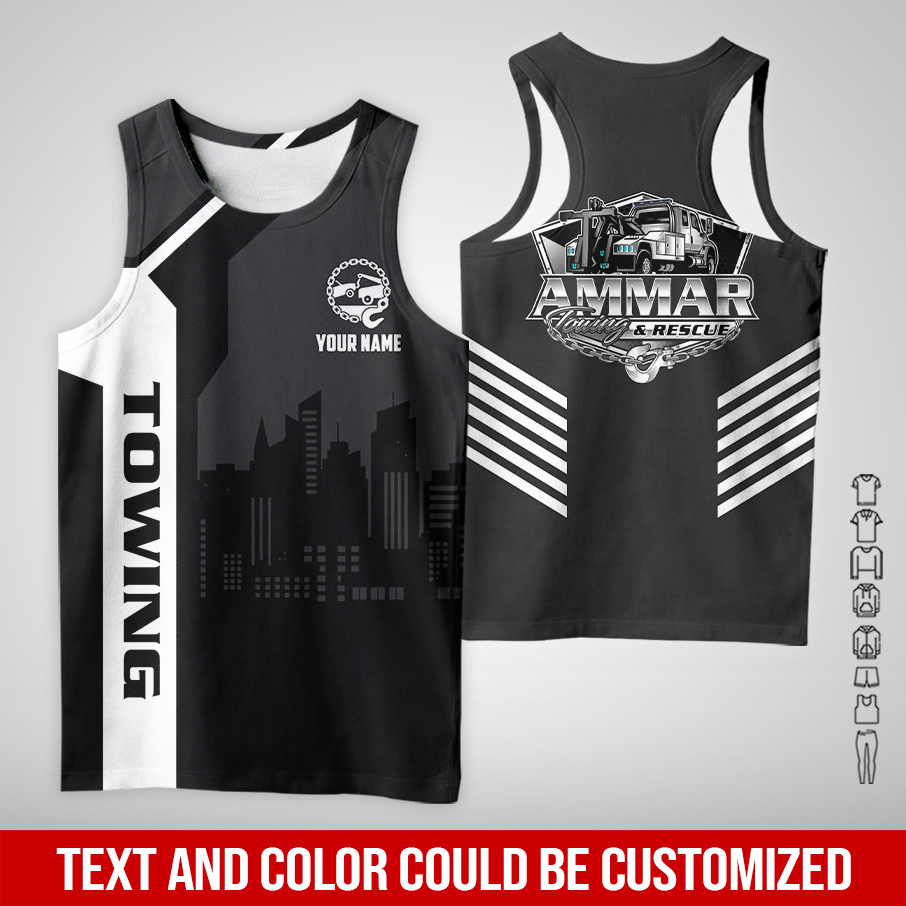 6080708-personalized-name-tow-truck-3d-all-over-printed-clothes-am932-71.jpg Custom Tow truck 3D Hoodie - photo 71