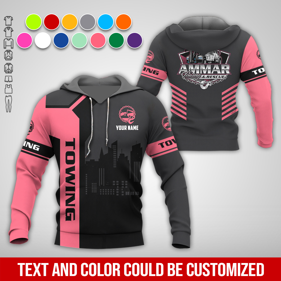 6080708-personalized-name-tow-truck-3d-all-over-printed-clothes-am932-95.jpg Custom Tow truck 3D Hoodie - photo 95