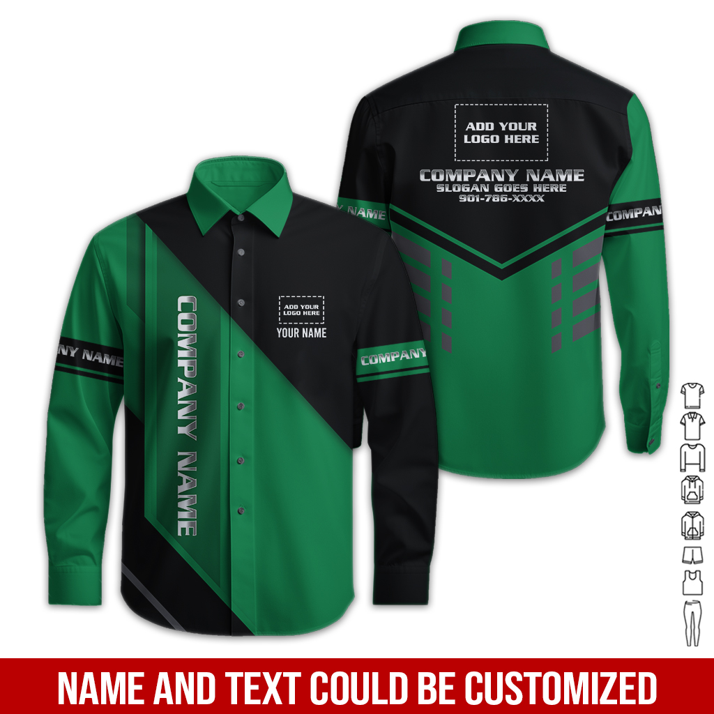6084762-custom-company-brand-uniform-shirt-personalized-name-logo-colors-pc454-106.jpg Custom Company Brand Uniform Shirt – Custom Name, - photo 106