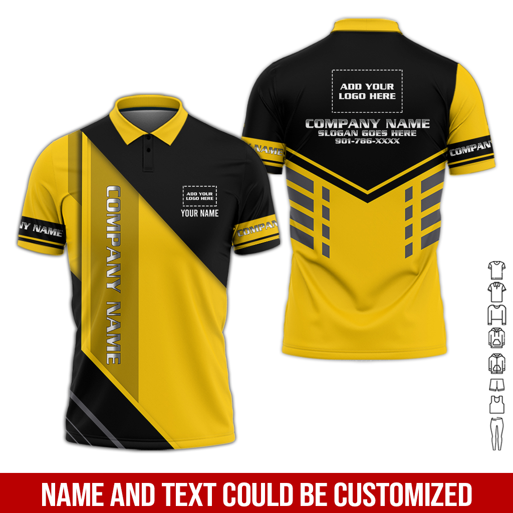 6084762-custom-company-brand-uniform-shirt-personalized-name-logo-colors-pc454-20.jpg Custom Company Brand Uniform Shirt – Custom Name, - photo 20