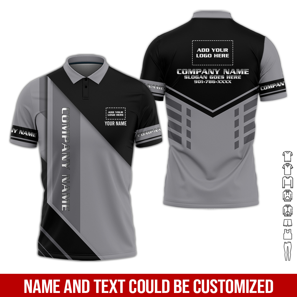 6084762-custom-company-brand-uniform-shirt-personalized-name-logo-colors-pc454-29.jpg Custom Company Brand Uniform Shirt – Custom Name, - photo 29