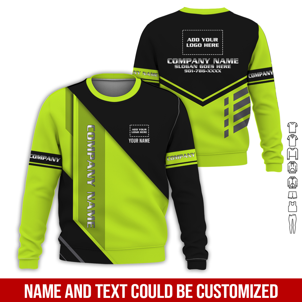 6084762-custom-company-brand-uniform-shirt-personalized-name-logo-colors-pc454-4.jpg Custom Company Brand Uniform Shirt – Custom Name, - photo 4