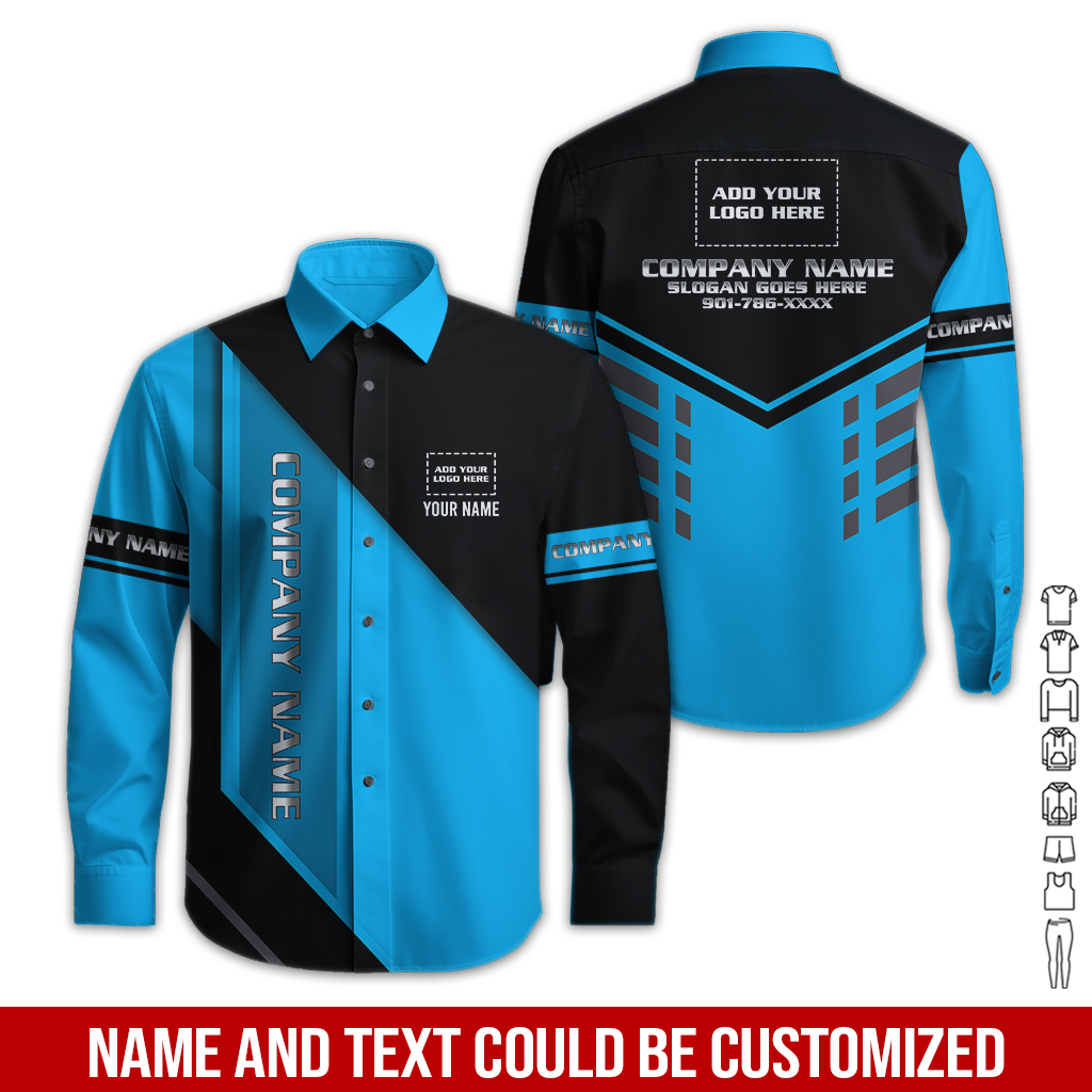 6084762-custom-company-brand-uniform-shirt-personalized-name-logo-colors-pc454-43.jpg Custom Company Brand Uniform Shirt – Custom Name, - photo 43