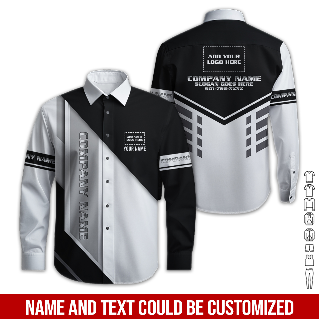 6084762-custom-company-brand-uniform-shirt-personalized-name-logo-colors-pc454-70.jpg Custom Company Brand Uniform Shirt – Custom Name, - photo 70