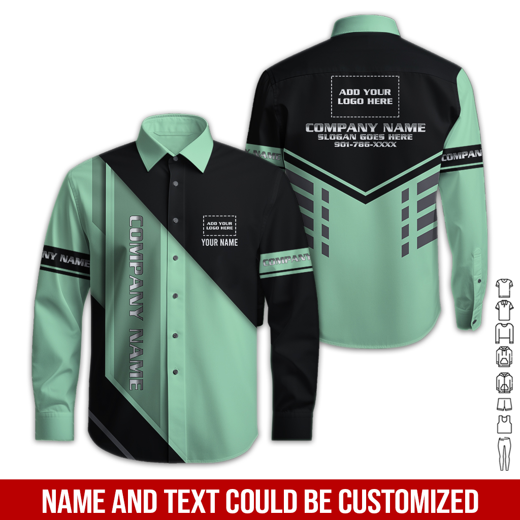 6084762-custom-company-brand-uniform-shirt-personalized-name-logo-colors-pc454-88.jpg Custom Company Brand Uniform Shirt – Custom Name, - photo 88