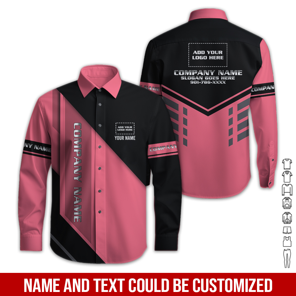 6084762-custom-company-brand-uniform-shirt-personalized-name-logo-colors-pc454-97.jpg Custom Company Brand Uniform Shirt – Custom Name, - photo 97
