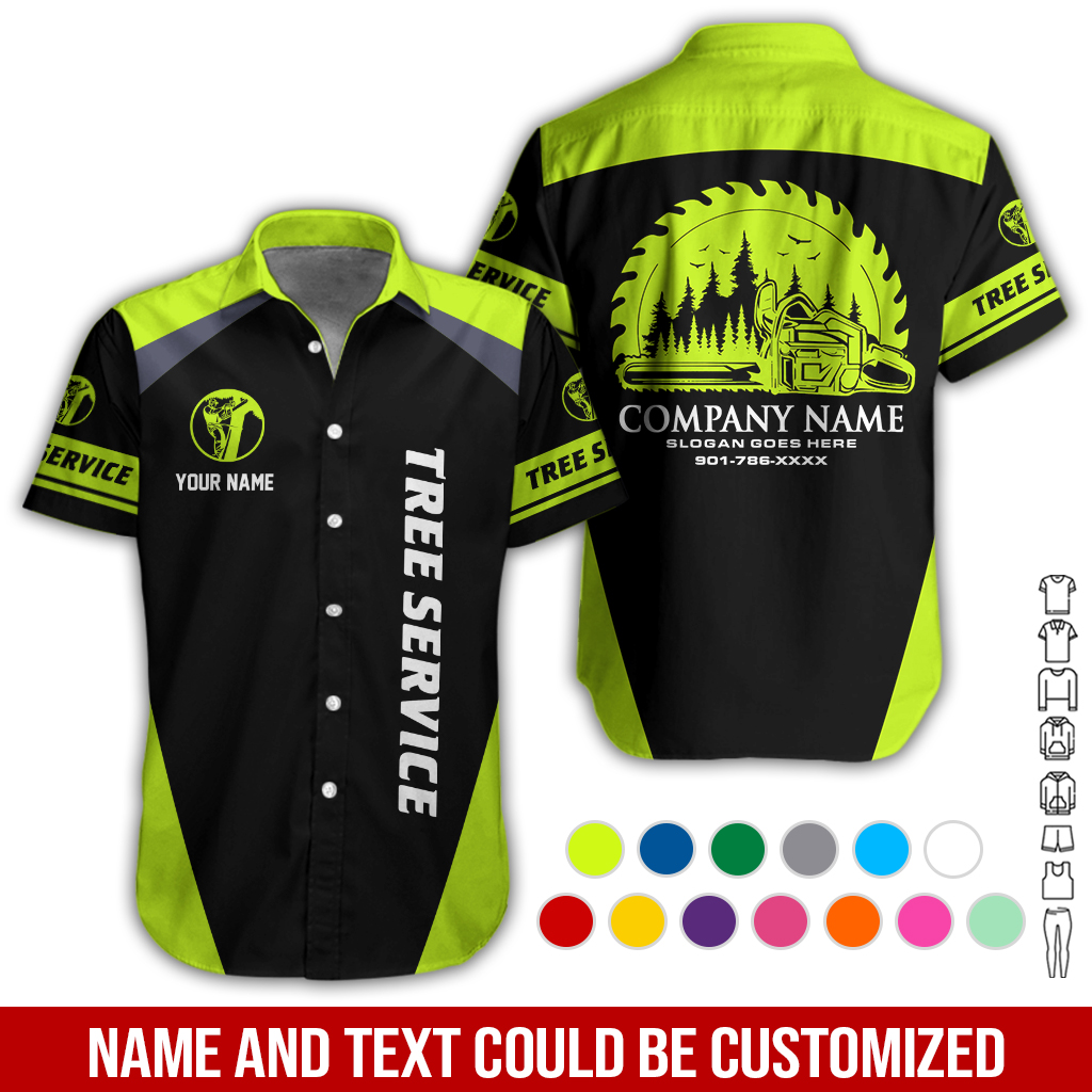 Custom Arborist Tree Services 3D Hoodie - photo 3