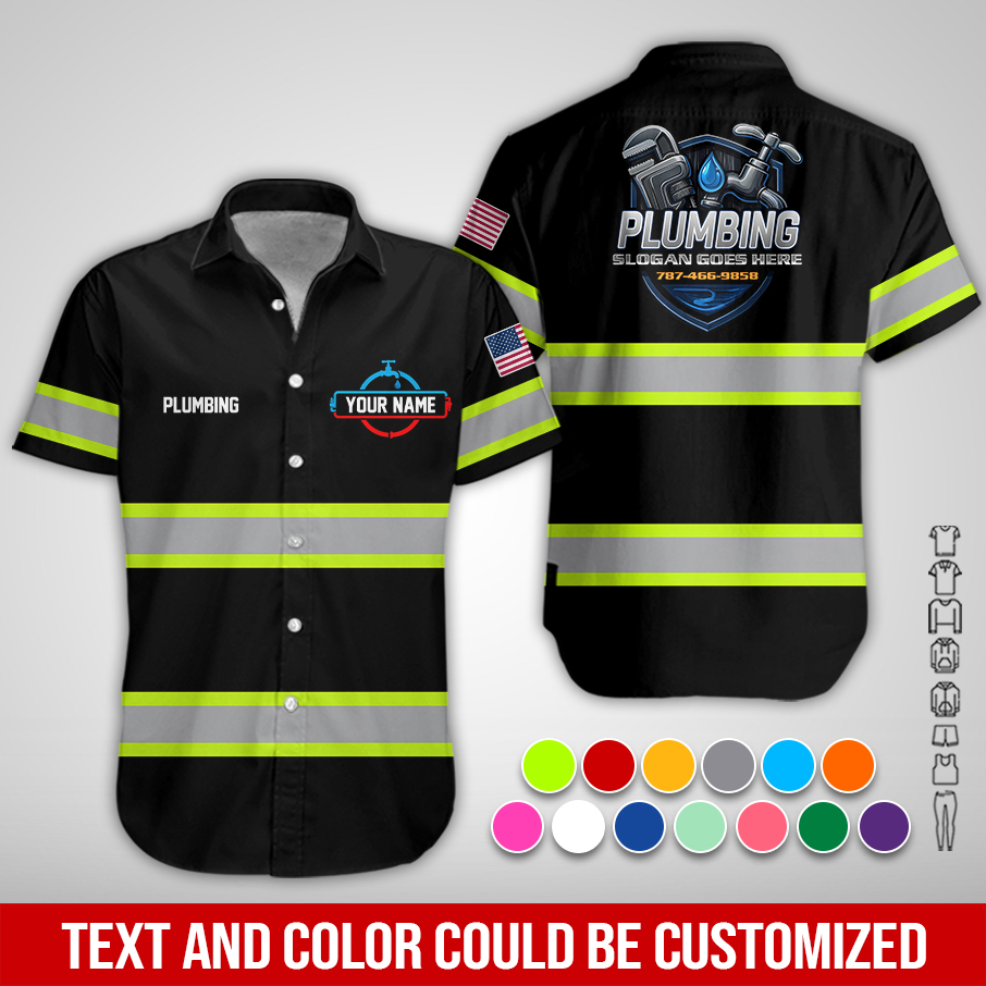Custom Plumbing 3D Hoodie - photo 3