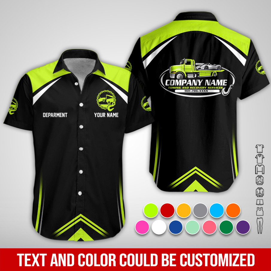 Custom Tow Truck 3D Hoodie - photo 3