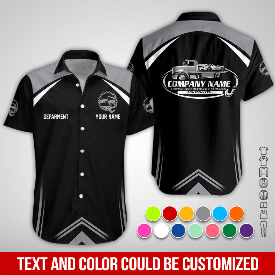 6094492-personalized-name-tow-truck-3d-all-over-printed-clothes-am946-30.jpg Custom Tow Truck 3D Hoodie - photo 30