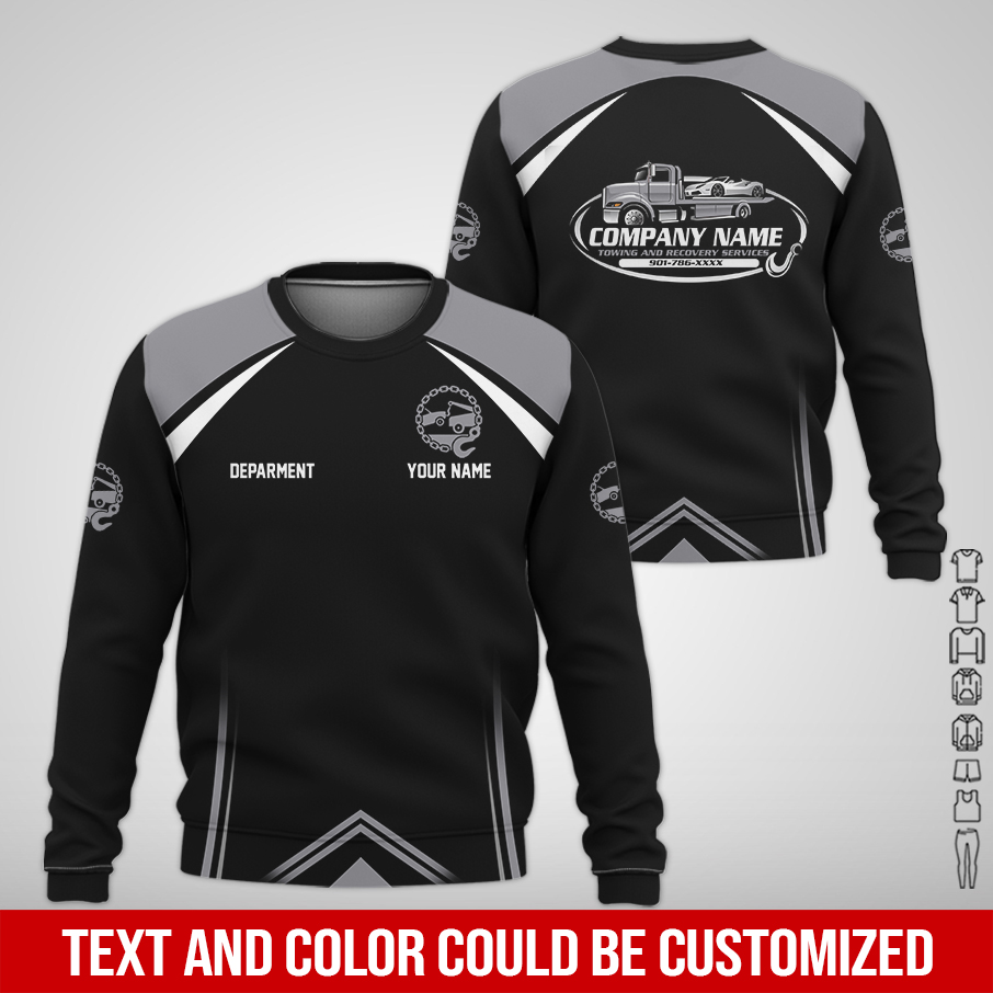 6094492-personalized-name-tow-truck-3d-all-over-printed-clothes-am946-31.jpg Custom Tow Truck 3D Hoodie - photo 31