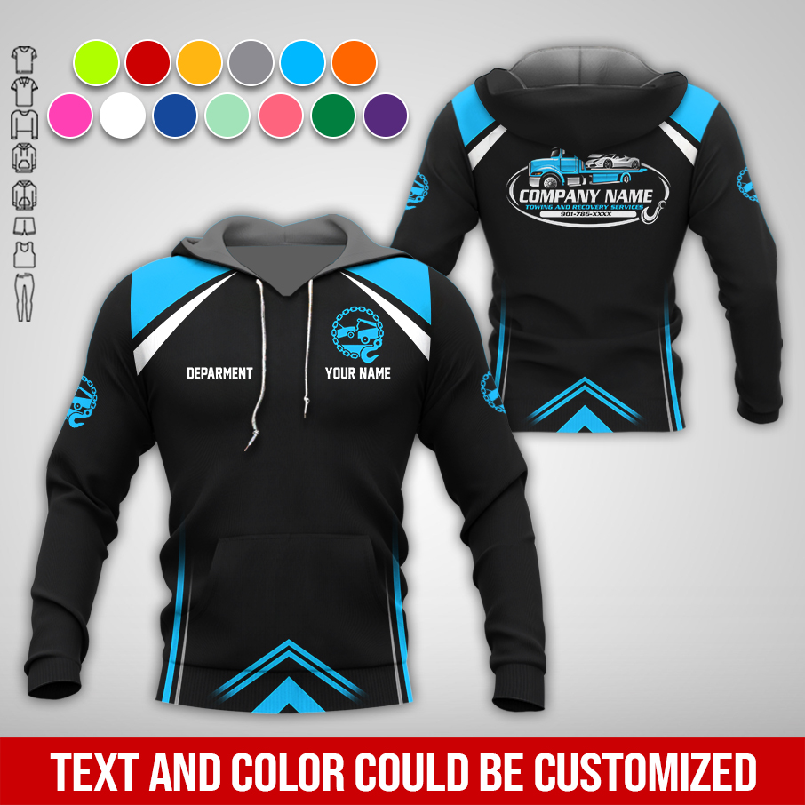6094492-personalized-name-tow-truck-3d-all-over-printed-clothes-am946-41.jpg Custom Tow Truck 3D Hoodie - photo 41