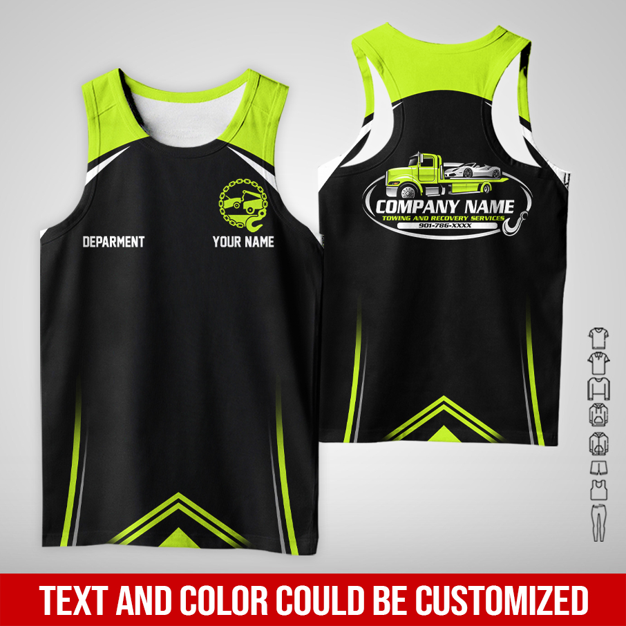 6094492-personalized-name-tow-truck-3d-all-over-printed-clothes-am946-8.jpg Custom Tow Truck 3D Hoodie - photo 8