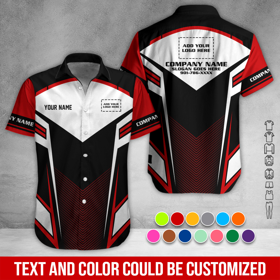 Personalized Name & Logo Uniform Printed Shirt - photo 12