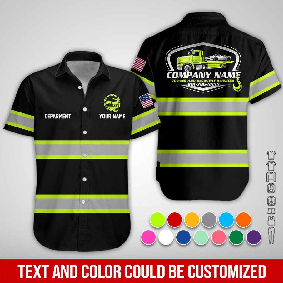 Custom Tow Truck 3D Hoodie - photo 3