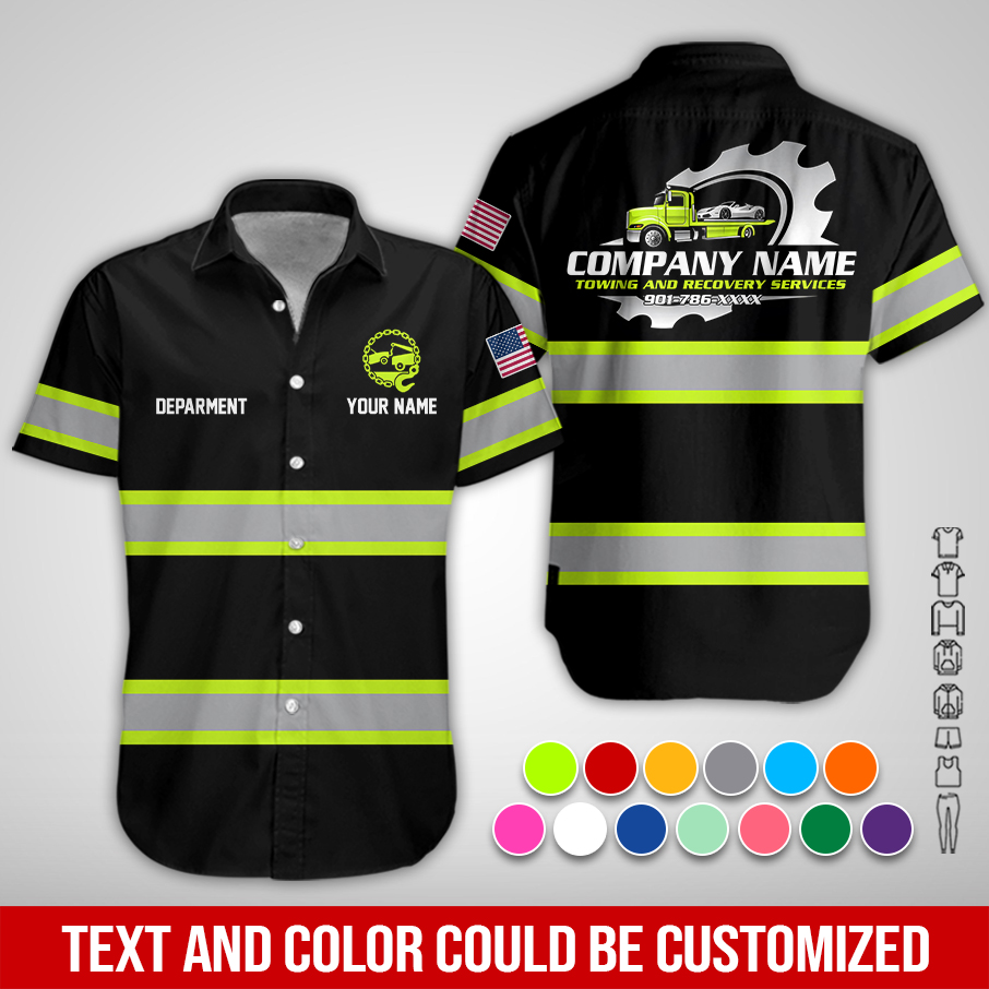 Custom Tow Truck 3D Hoodie - photo 3