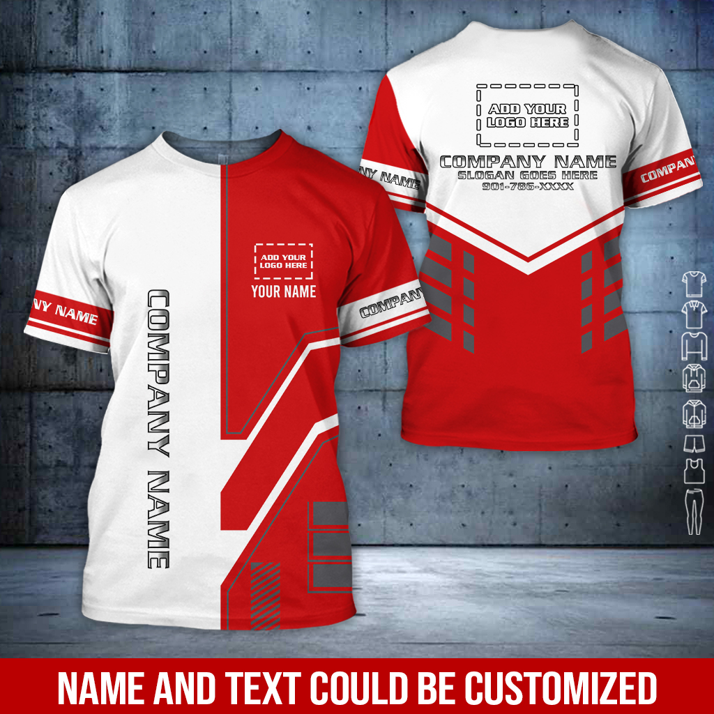 6098990-custom-company-brand-uniform-shirt-personalized-name-logo-colors-pc464-10.jpg Custom Company Brand Uniform Shirt – Custom Name, - photo 10