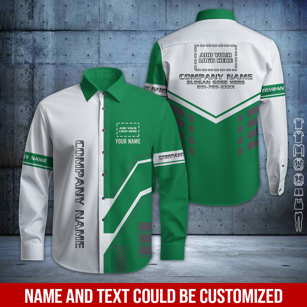6098990-custom-company-brand-uniform-shirt-personalized-name-logo-colors-pc464-106.jpg Custom Company Brand Uniform Shirt – Custom Name, - photo 106