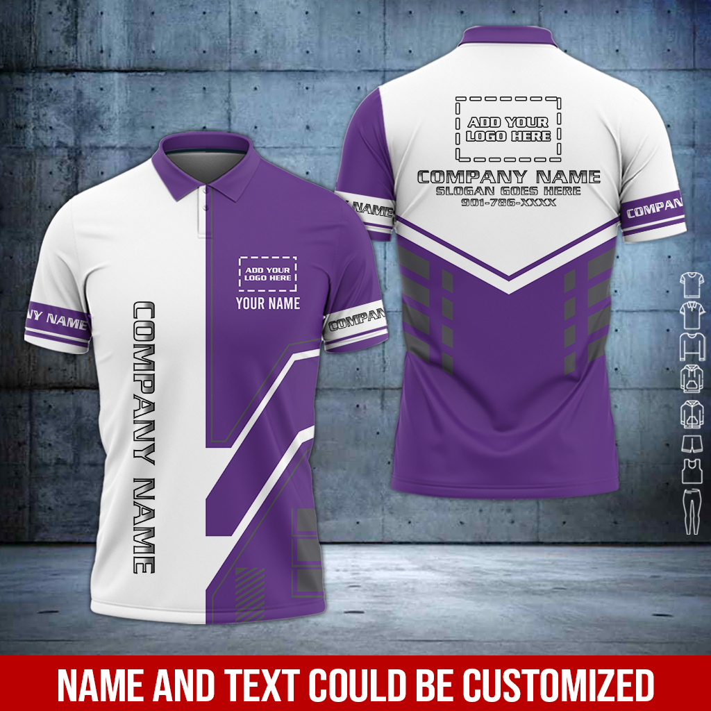 6098990-custom-company-brand-uniform-shirt-personalized-name-logo-colors-pc464-110.jpg Custom Company Brand Uniform Shirt – Custom Name, - photo 110