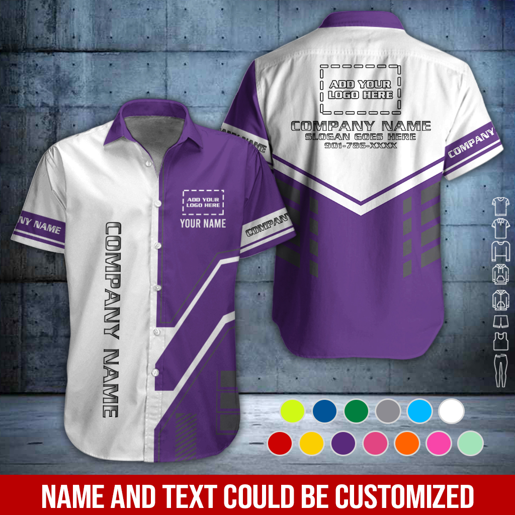 6098990-custom-company-brand-uniform-shirt-personalized-name-logo-colors-pc464-111.jpg Custom Company Brand Uniform Shirt – Custom Name, - photo 111