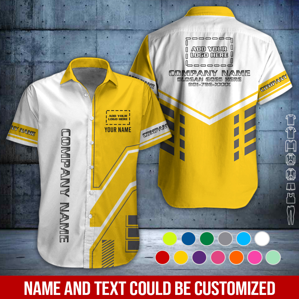 6098990-custom-company-brand-uniform-shirt-personalized-name-logo-colors-pc464-21.jpg Custom Company Brand Uniform Shirt – Custom Name, - photo 21