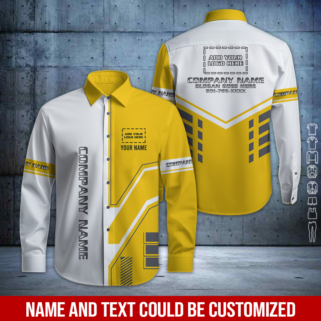 6098990-custom-company-brand-uniform-shirt-personalized-name-logo-colors-pc464-25.jpg Custom Company Brand Uniform Shirt – Custom Name, - photo 25