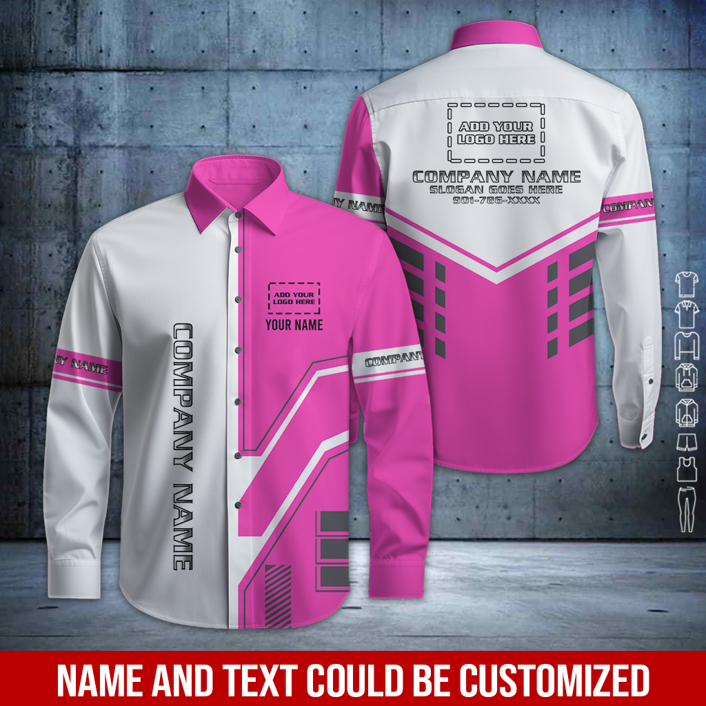 6098990-custom-company-brand-uniform-shirt-personalized-name-logo-colors-pc464-61.jpg Custom Company Brand Uniform Shirt – Custom Name, - photo 61