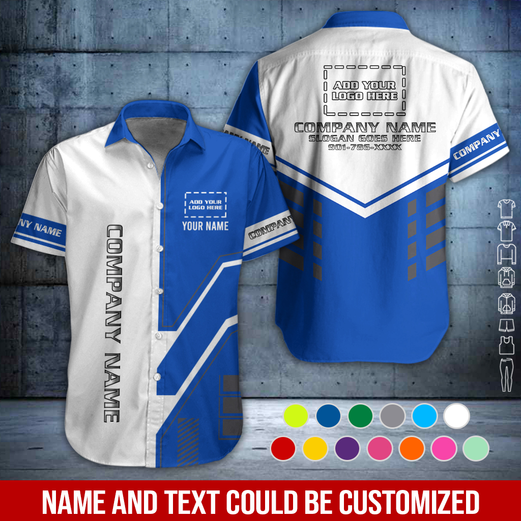 6098990-custom-company-brand-uniform-shirt-personalized-name-logo-colors-pc464-75.jpg Custom Company Brand Uniform Shirt – Custom Name, - photo 75