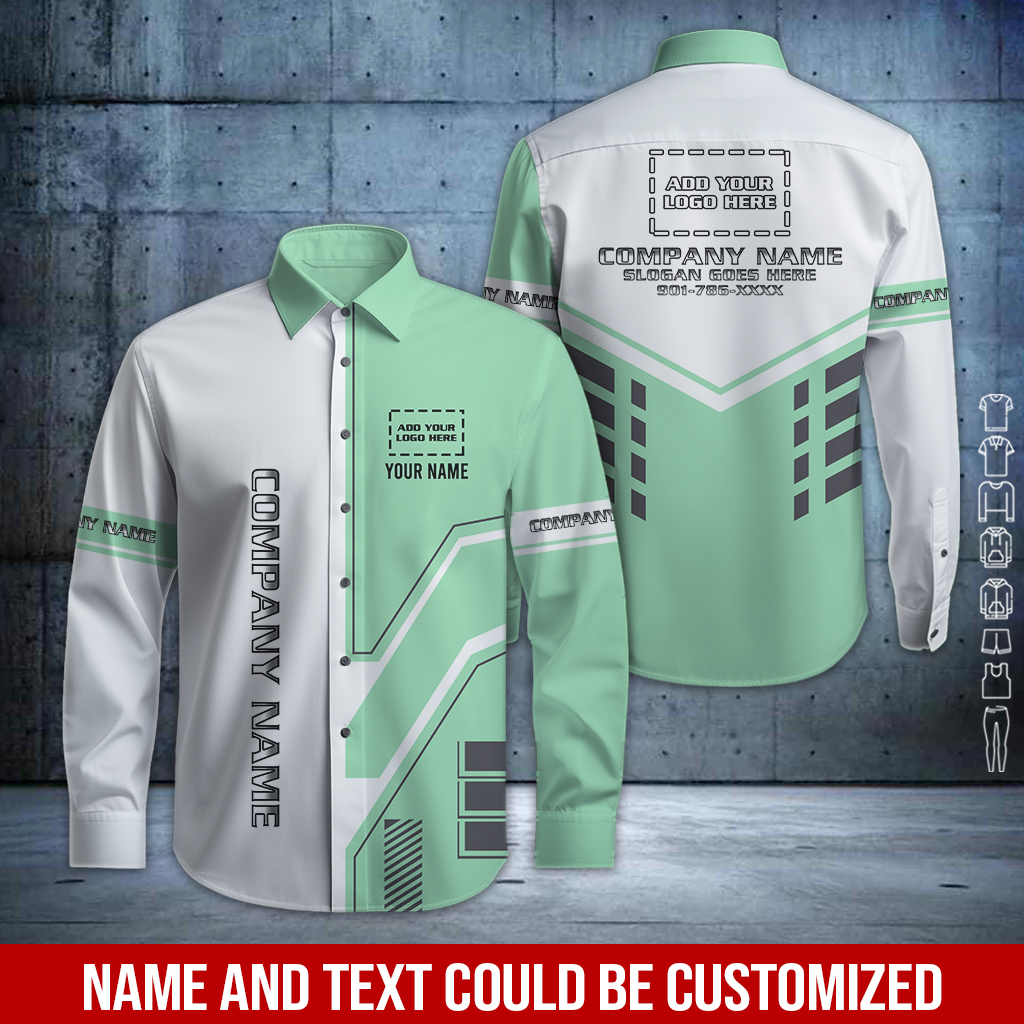 6098990-custom-company-brand-uniform-shirt-personalized-name-logo-colors-pc464-88.jpg Custom Company Brand Uniform Shirt – Custom Name, - photo 88