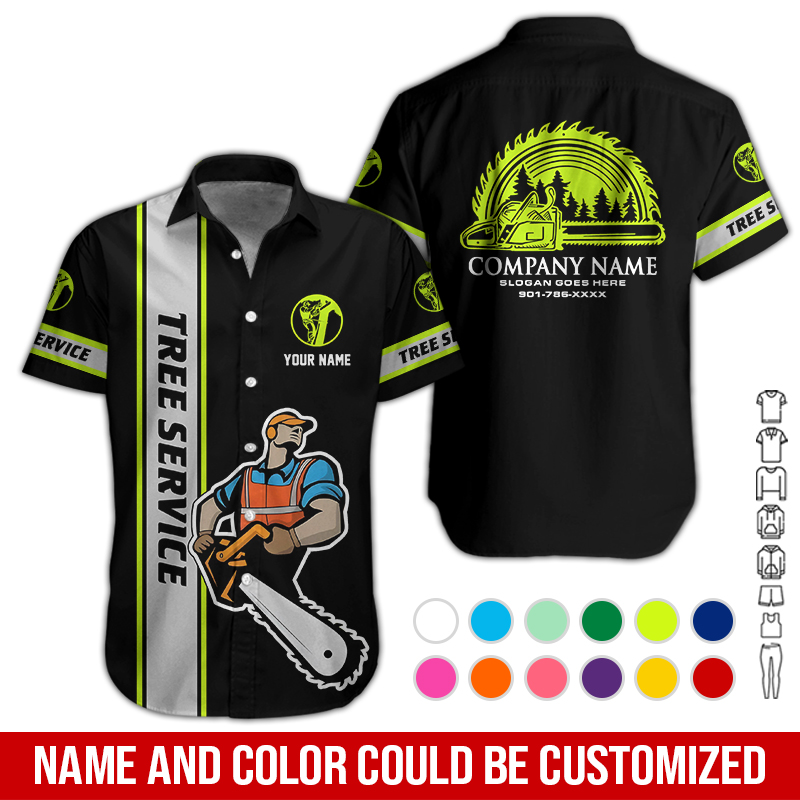 Custom Tree Service 3D Hoodie - photo 3
