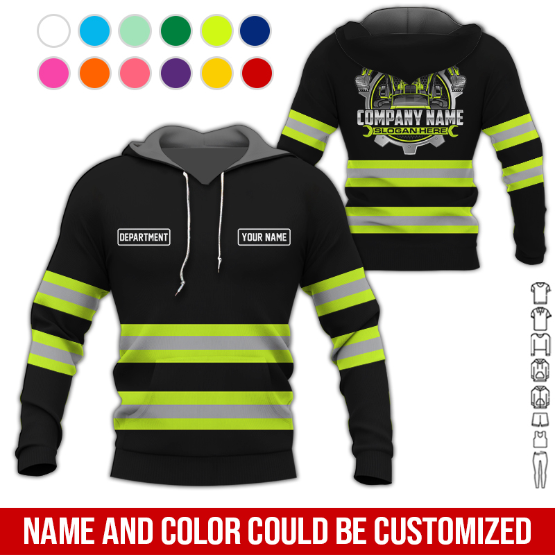 Custom Love Excavator 3D Hoodie - photo 5
