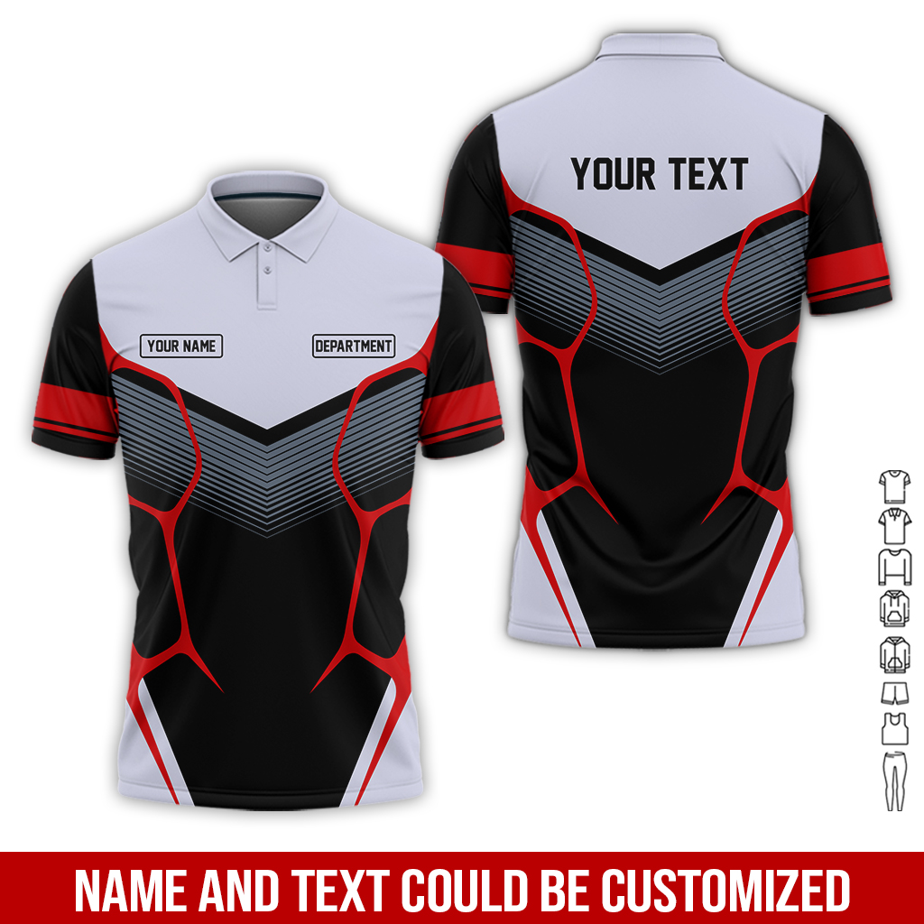 6107387-personalized-name-uniform-3d-all-over-printed-clothes-gl161-11.jpg Custom Uniform 3D Hoodie - photo 11