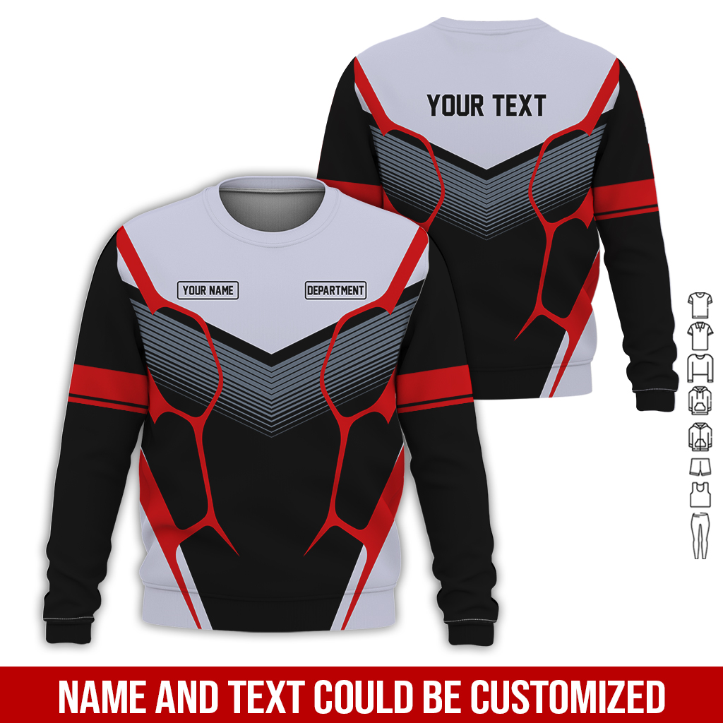 6107387-personalized-name-uniform-3d-all-over-printed-clothes-gl161-13.jpg Custom Uniform 3D Hoodie - photo 13