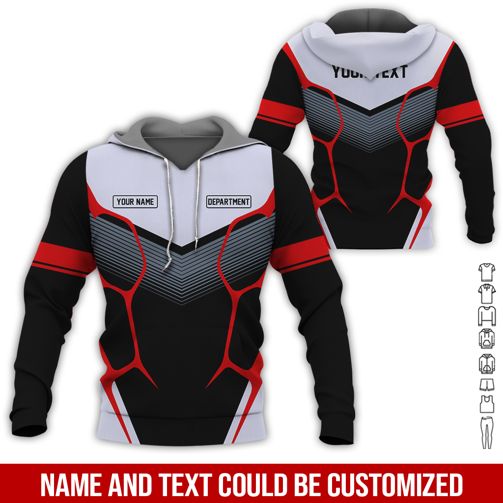 6107387-personalized-name-uniform-3d-all-over-printed-clothes-gl161-14.jpg Custom Uniform 3D Hoodie - photo 14