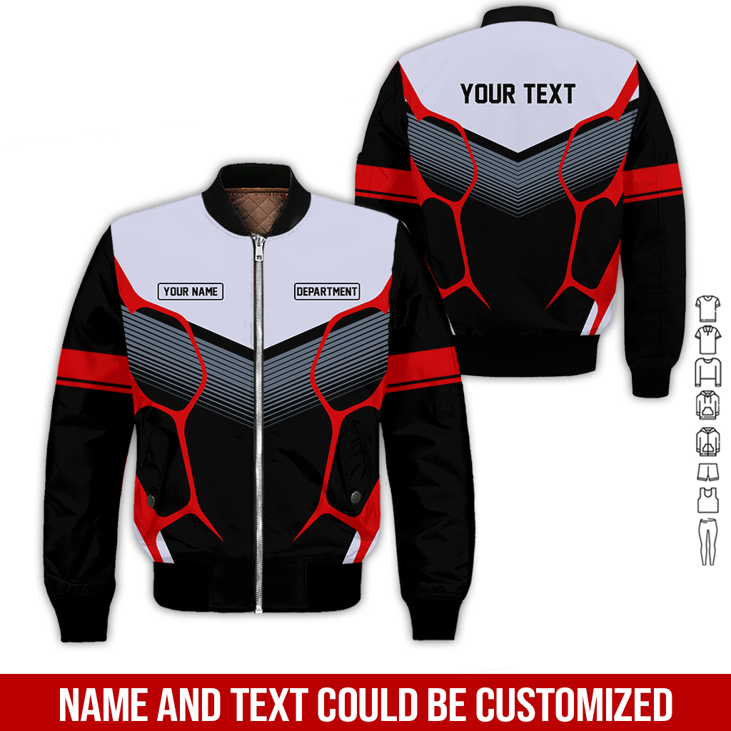 6107387-personalized-name-uniform-3d-all-over-printed-clothes-gl161-18.jpg Custom Uniform 3D Hoodie - photo 18