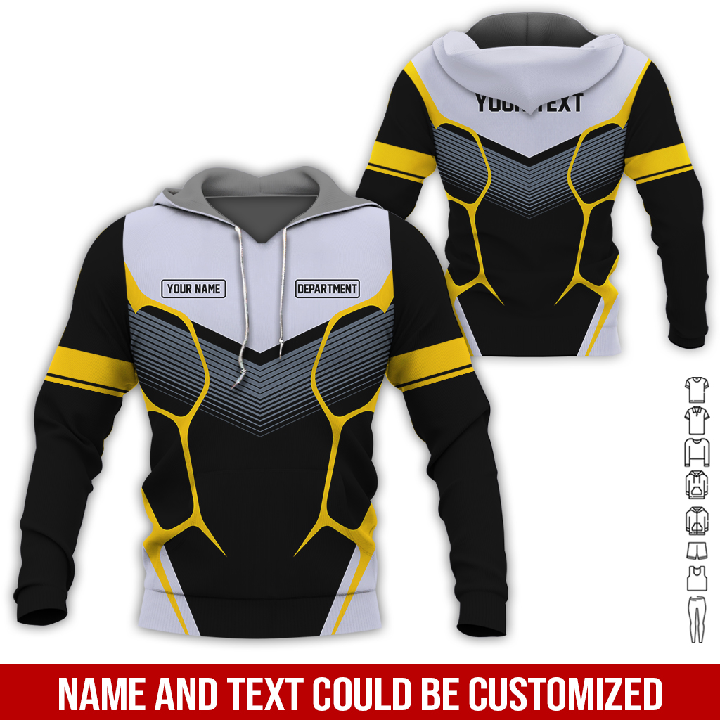 6107387-personalized-name-uniform-3d-all-over-printed-clothes-gl161-23.jpg Custom Uniform 3D Hoodie - photo 23