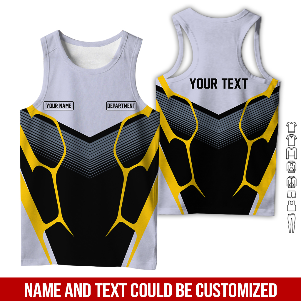 6107387-personalized-name-uniform-3d-all-over-printed-clothes-gl161-26.jpg Custom Uniform 3D Hoodie - photo 26