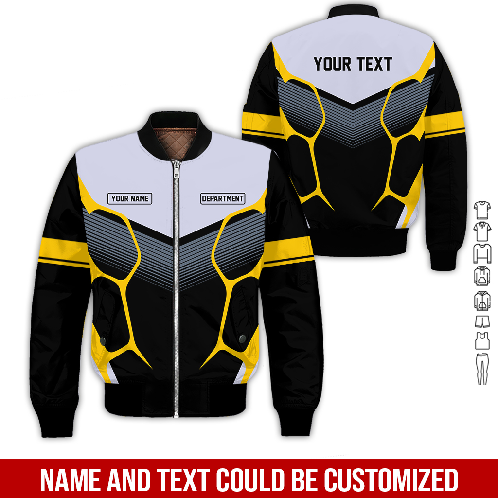 6107387-personalized-name-uniform-3d-all-over-printed-clothes-gl161-27.jpg Custom Uniform 3D Hoodie - photo 27