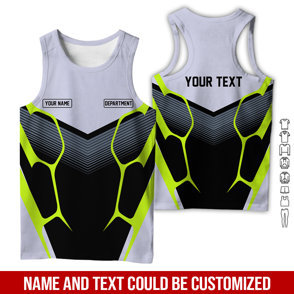 6107387-personalized-name-uniform-3d-all-over-printed-clothes-gl161-8.jpg Custom Uniform 3D Hoodie - photo 8