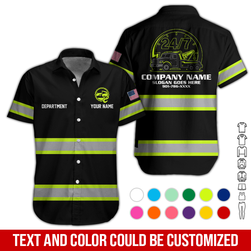 Custom Tow Truck 3D Hoodie - photo 3