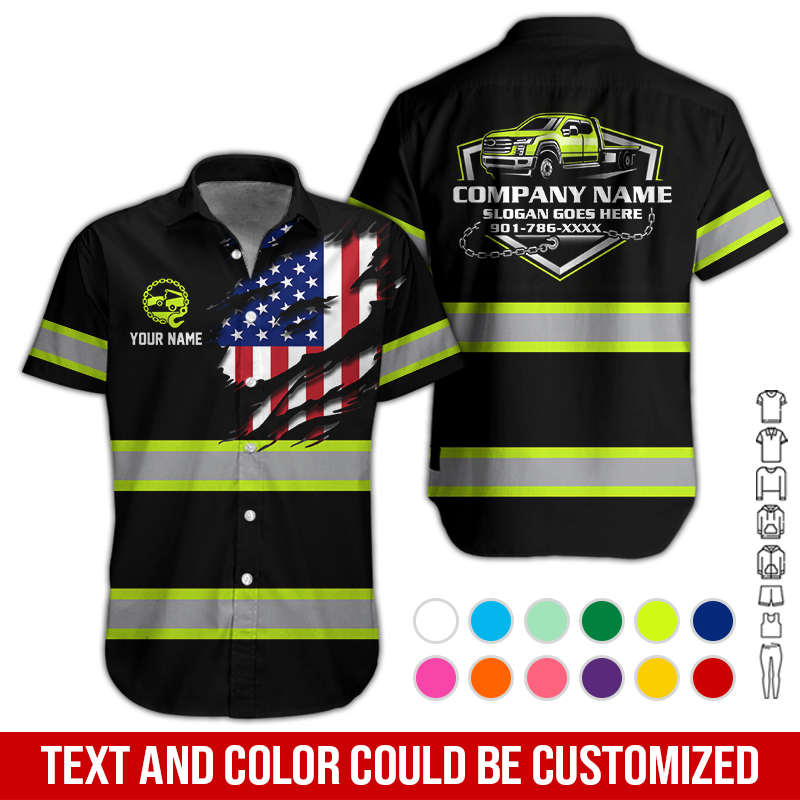 Custom Tow Truck 3D Hoodie - photo 3