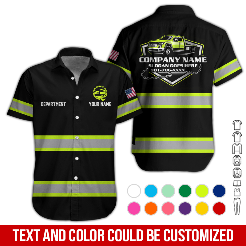 Custom Tow Truck 3D Hoodie - photo 3