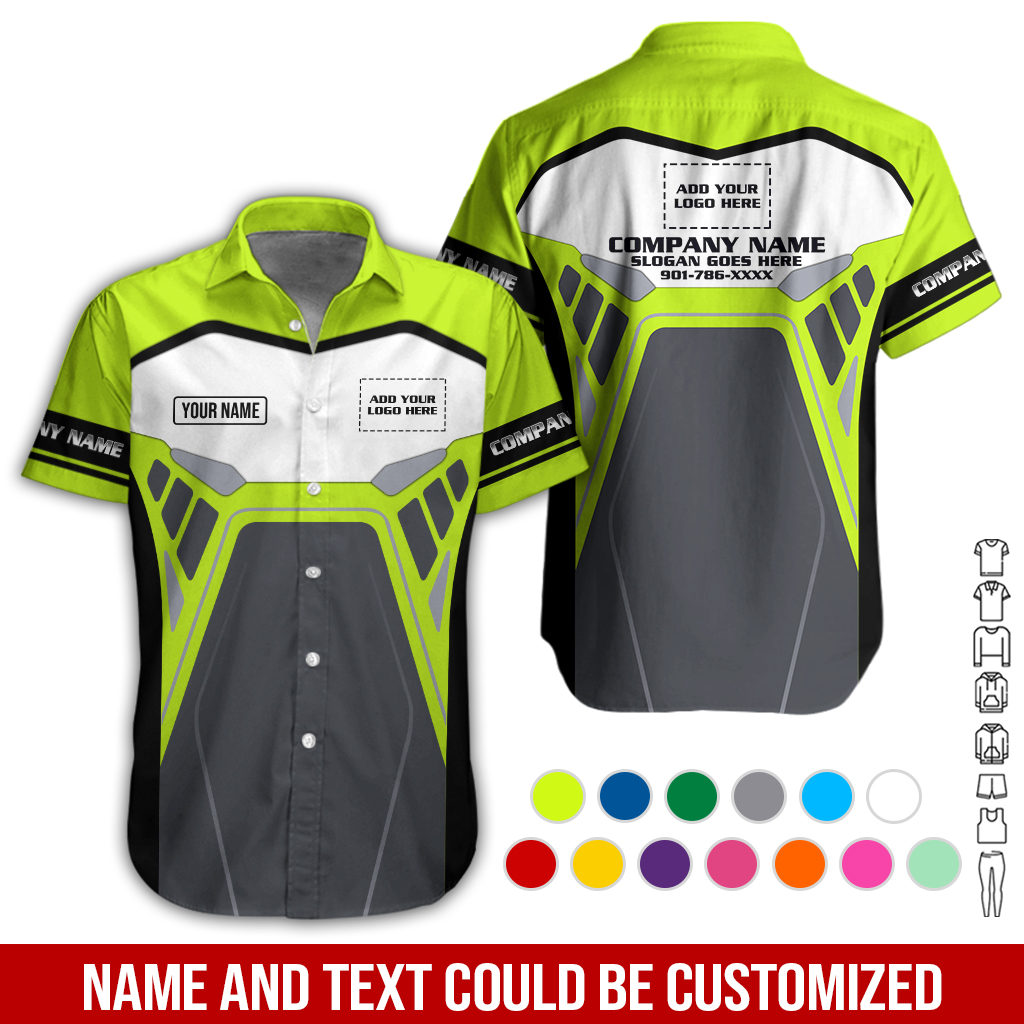 Custom Workwear Shirt – Add Your Logo & - photo 3