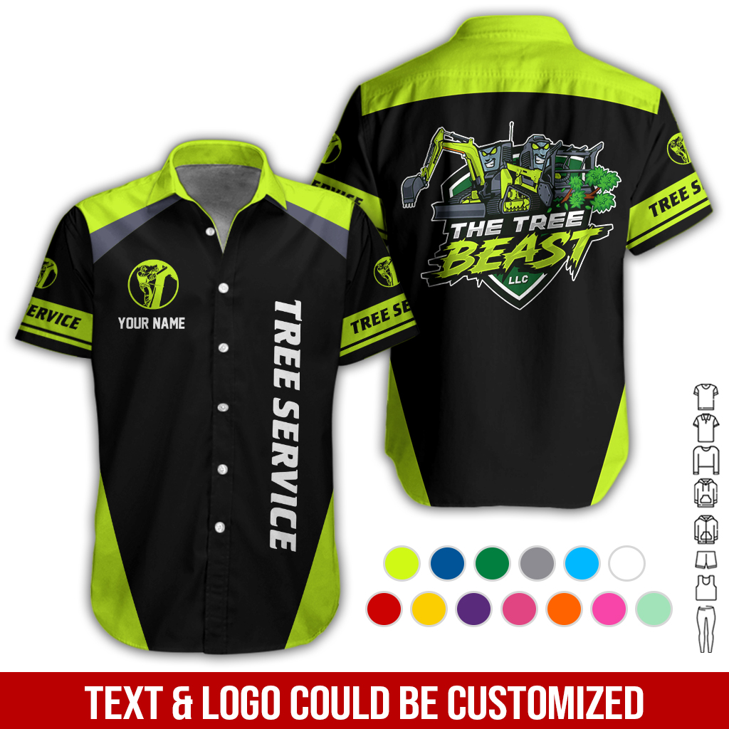 Custom Tree Service 3D Hoodie - photo 3
