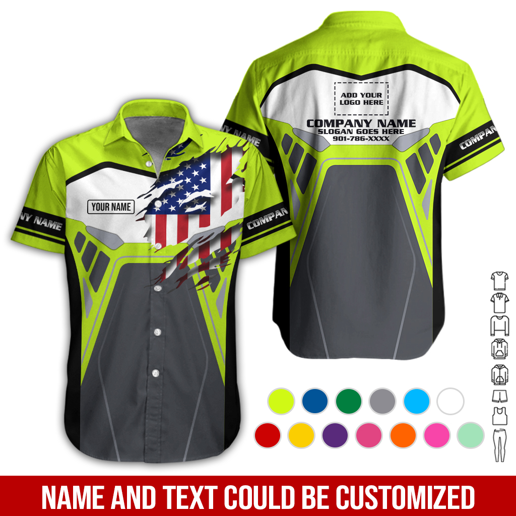 Custom Workwear Shirt – Add Your Logo & - photo 3